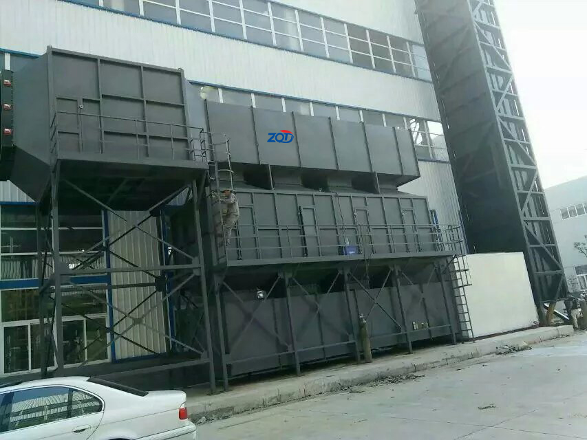 钢铁厂高炉催化燃烧设备技术应用