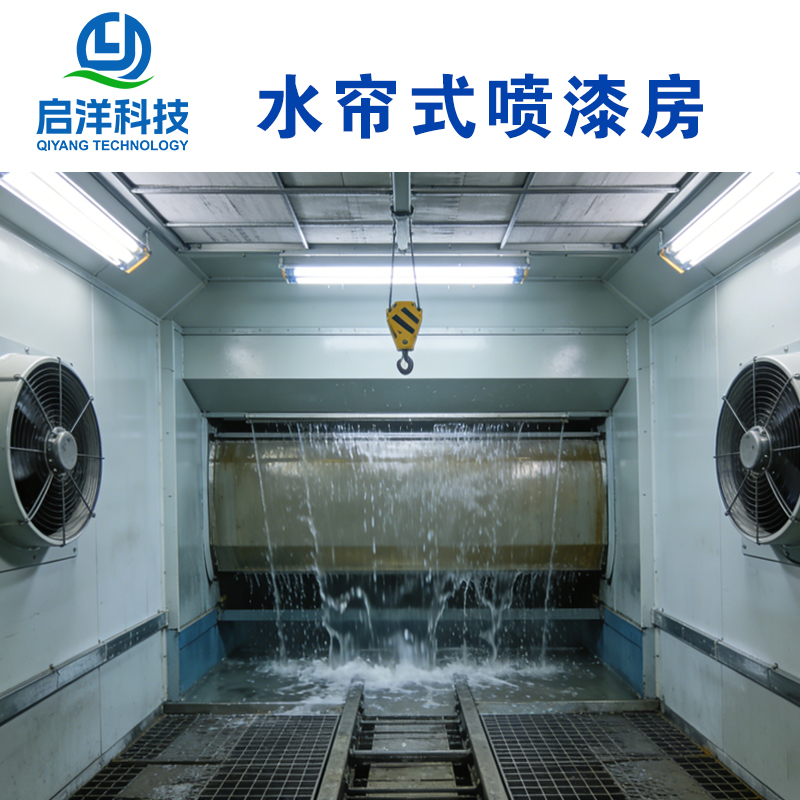 水帘式喷漆房(湿式经典款)